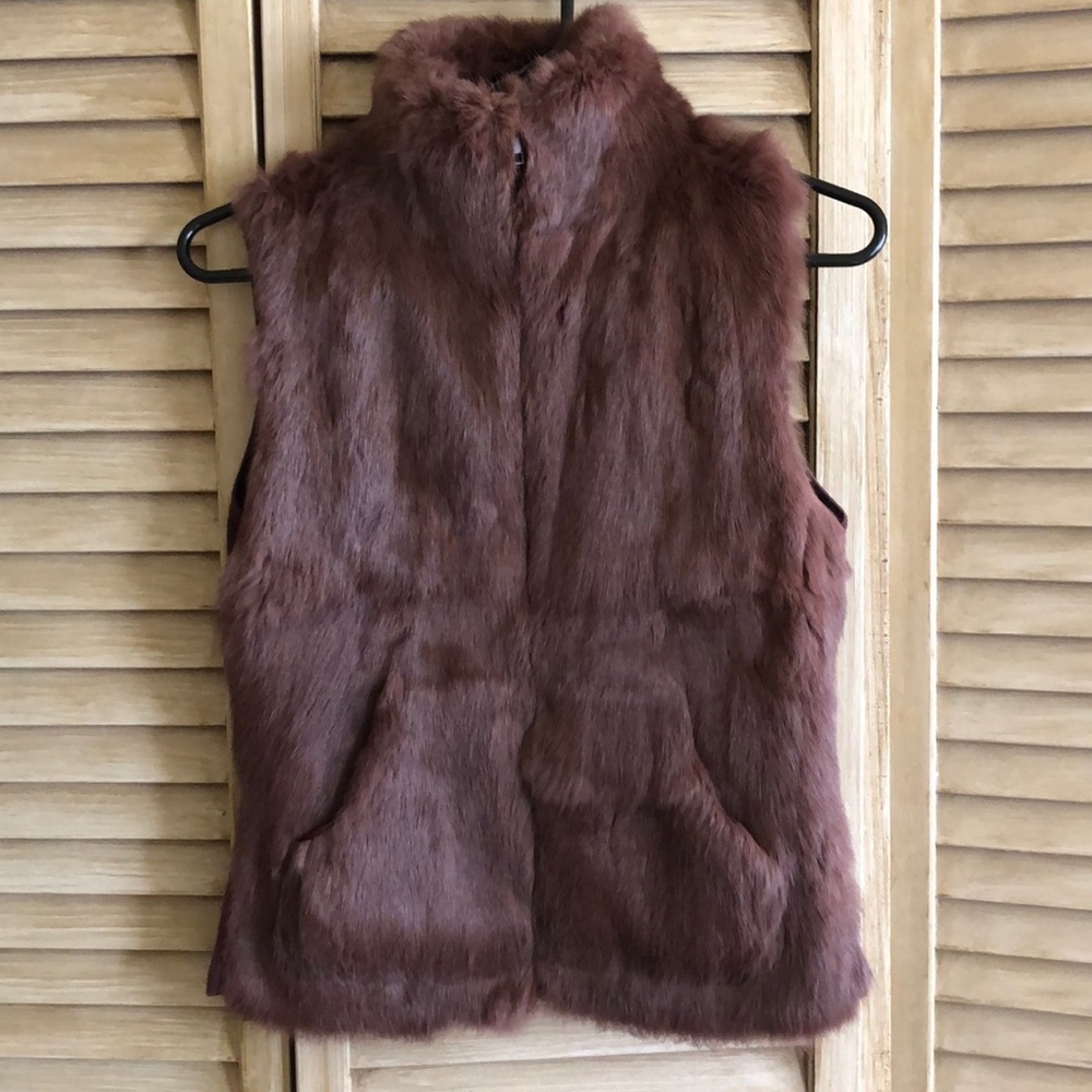 Cabo rabbit fur vest size S